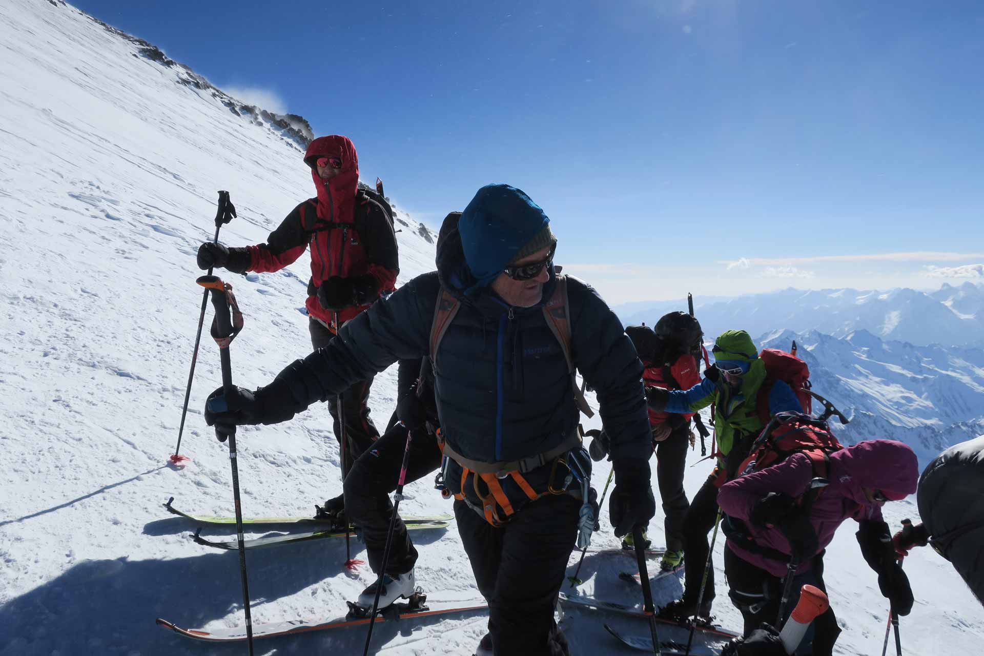 skitour erlbus bergführer albert kirschner